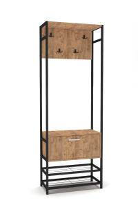 MD Metal Portmanto Kahverengi 180 cm