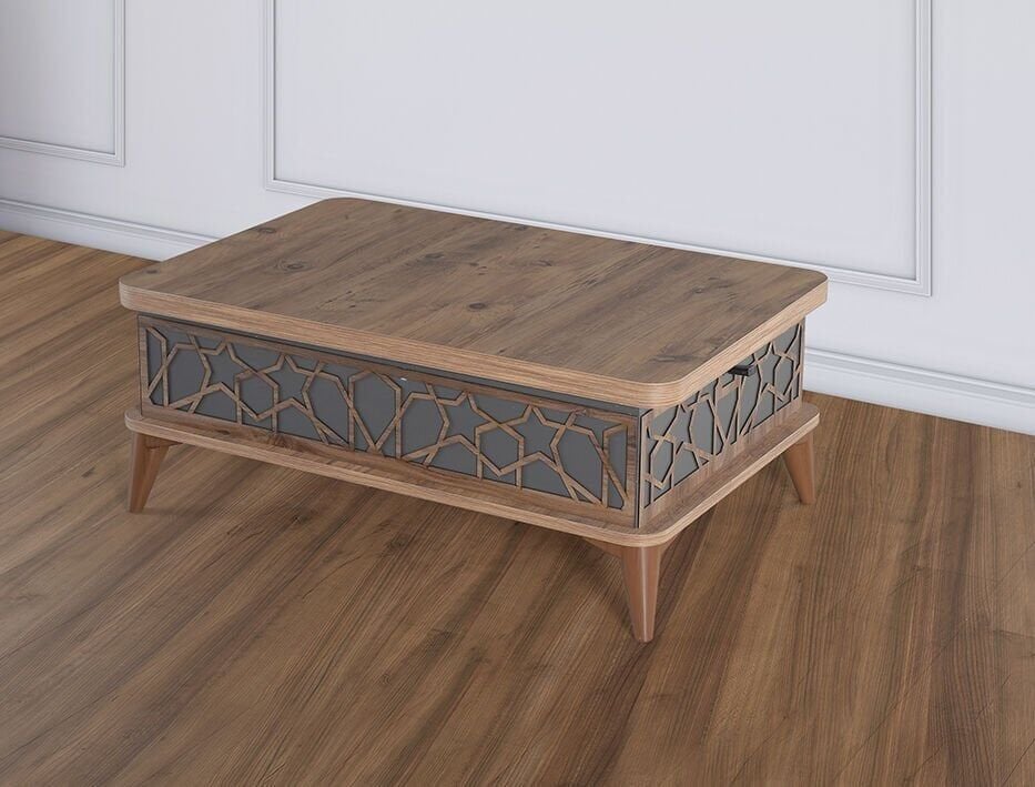 Akıllı Sehpa Antrasit-Atlantik Çam TN0529