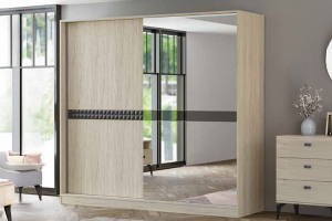 Can Sürgülü Dolap Büyük - Traverten TN0446A