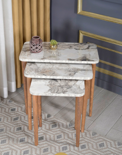 Beyaz Mermer Zigon + Orta TN0535