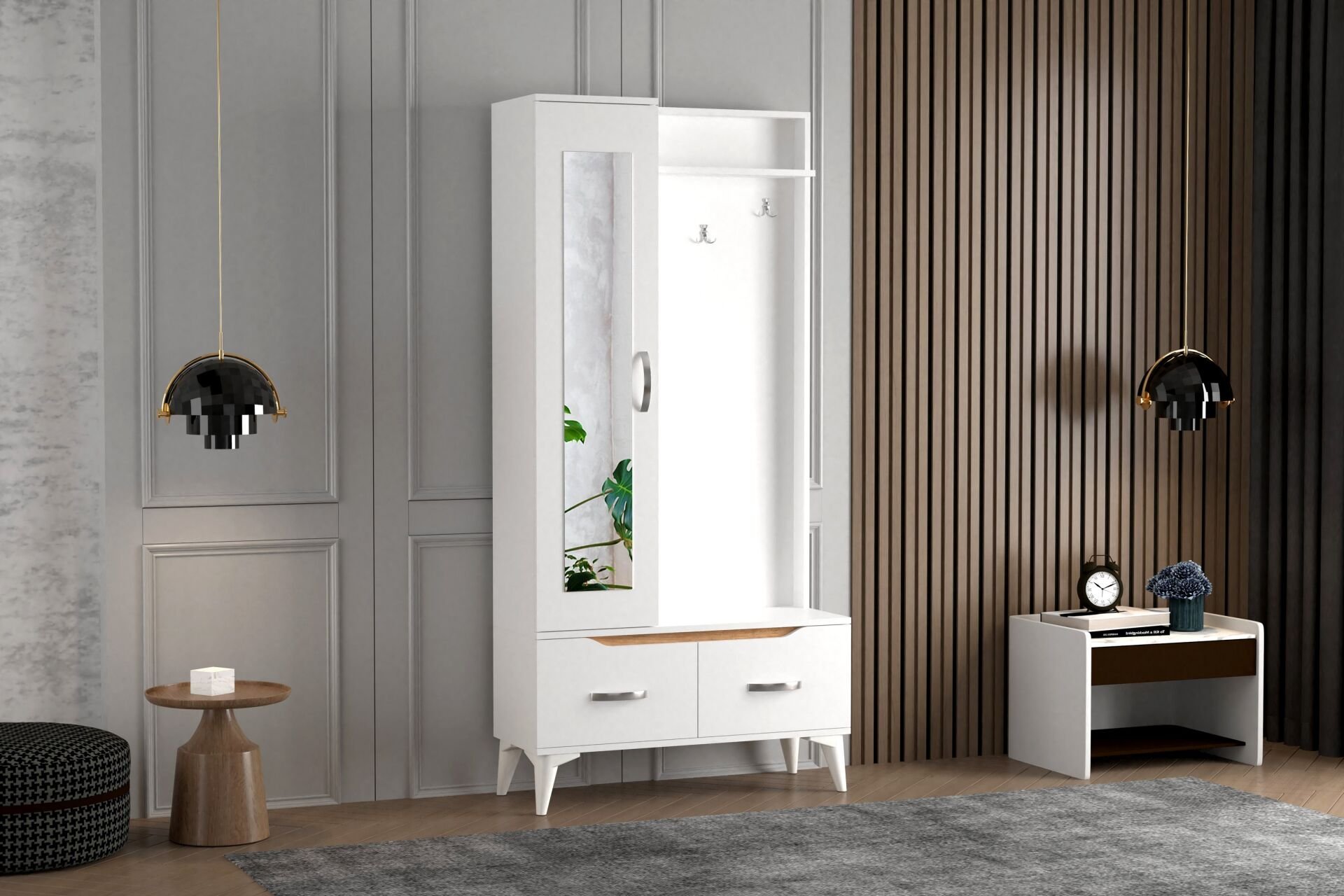 Carina Portmanto - Beyaz TN0456