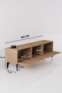 MD Royal TV Sehpası Suntalam Bej 160x35