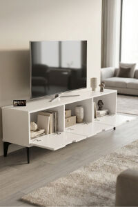 MD Royal TV Sehpası Suntalam Beyaz 160x35