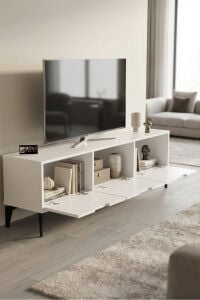 MD Royal TV Sehpası Suntalam Beyaz 160x35