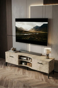 MD Vera TV Sehpası Suntalam Ekru 160x35