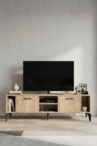MD Linya TV Sehpası Suntalam Bej 160x35 cm