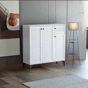 Naz Beyaz Ayakkabılık 3 Kapak TN0464