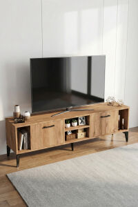 MD Linya TV Sehpası Çok Renkli 160x35 cm
