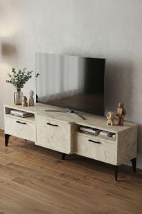 MD Mistral TV Sehpası Suntalam Ekru 160x40 cm