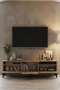 MD Mistral TV Sehpası Suntalam Bej 160x40 cm
