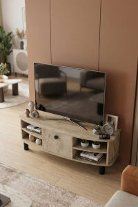 MD Vienna TV Sehpası Suntalam Ekru 136x44 cm