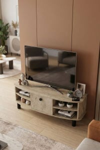 MD Vienna TV Sehpası Suntalam Ekru 136x44 cm
