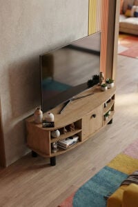 MD Vienna TV Sehpası Suntalam Bej 136x44 cm