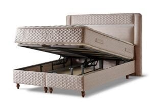 Gusto Krem 200 x 200 Çift Kişilik Baza CB3104