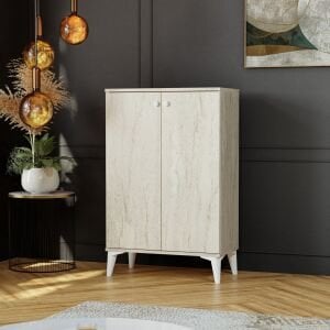 Traverten Ayakkabılık 2 Kapak TN0472