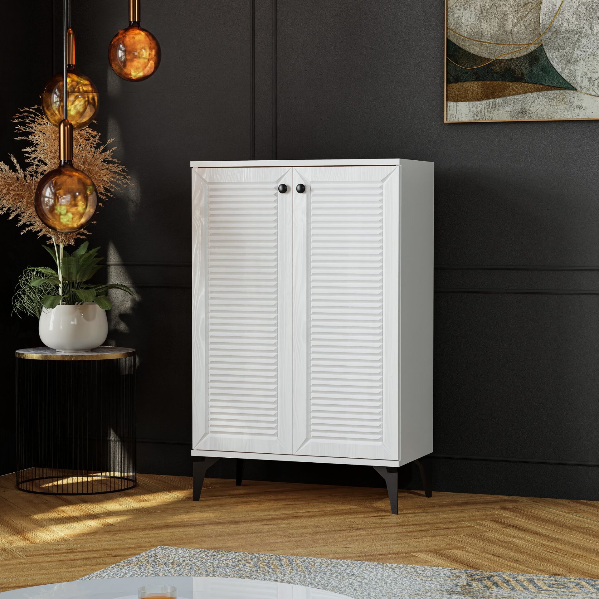 Naz Beyaz Ayakkabılık 2 Kapak TN0473