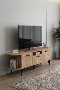 MD Mira TV Sehpası Suntalam Bej 160x35 cm