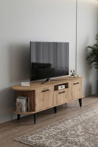 MD Mira TV Sehpası Suntalam Bej 160x35 cm