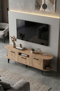 MD Mira TV Sehpası Suntalam Bej 160x35 cm
