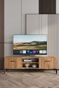 MD Vera TV Sehpası Suntalam Kahverengi 160x35 cm