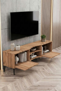 MD Vera TV Sehpası Suntalam Kahverengi 160x35 cm
