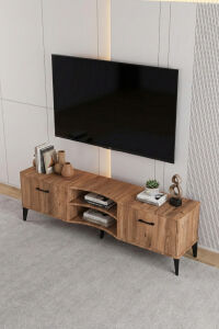 MD Vera TV Sehpası Suntalam Kahverengi 160x35 cm