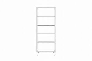 Mira Atlantik Çam - Beyaz Çok Amaçlı Dolap TN0481