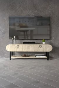 MD Setro TV Ünitesi Ekru 110 cm