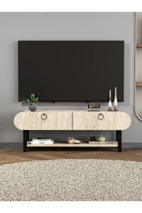 MD Setro TV Ünitesi Ekru 110 cm