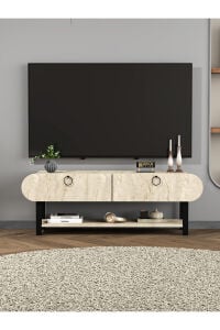 MD Setro TV Ünitesi Ekru 110 cm