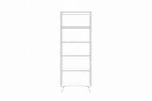 Mira Atlantik Çam - Antrasit Çok Amaçlı Dolap TN0482