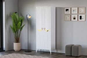 Elmas Beyaz Çok Amaçlı Dolap TN0483