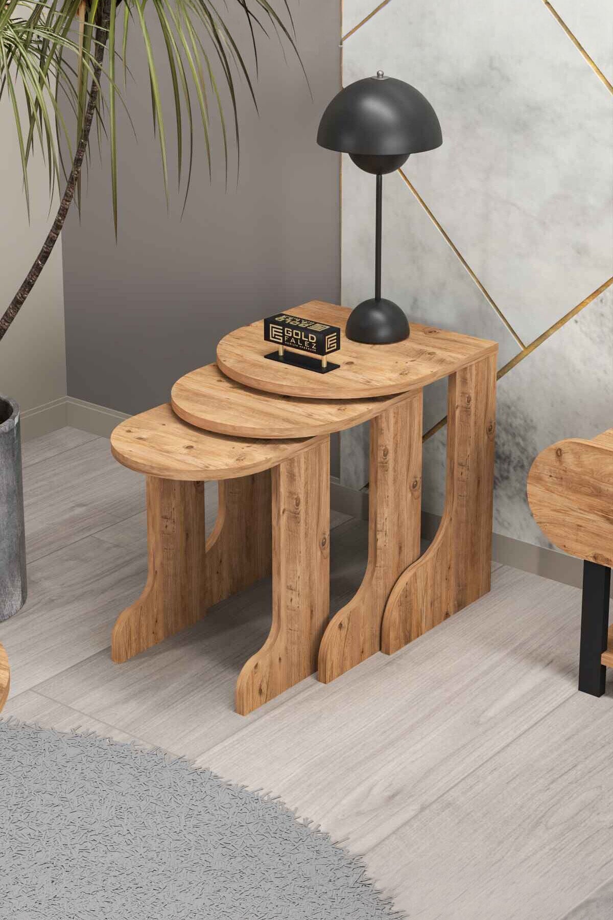 MD Setro 6-Piece Furniture Set Brown