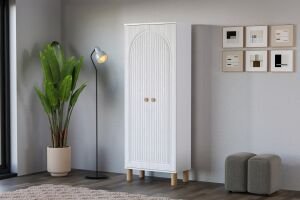Bohem Beyaz Çok Amaçlı Dolap TN0487