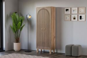 Bohem Atlantik Çam - Ceviz Çok Amaçlı Dolap TN0488