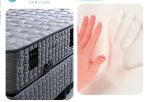 Gold Visco 120x200 Tek Kişilik Yatak PV1007