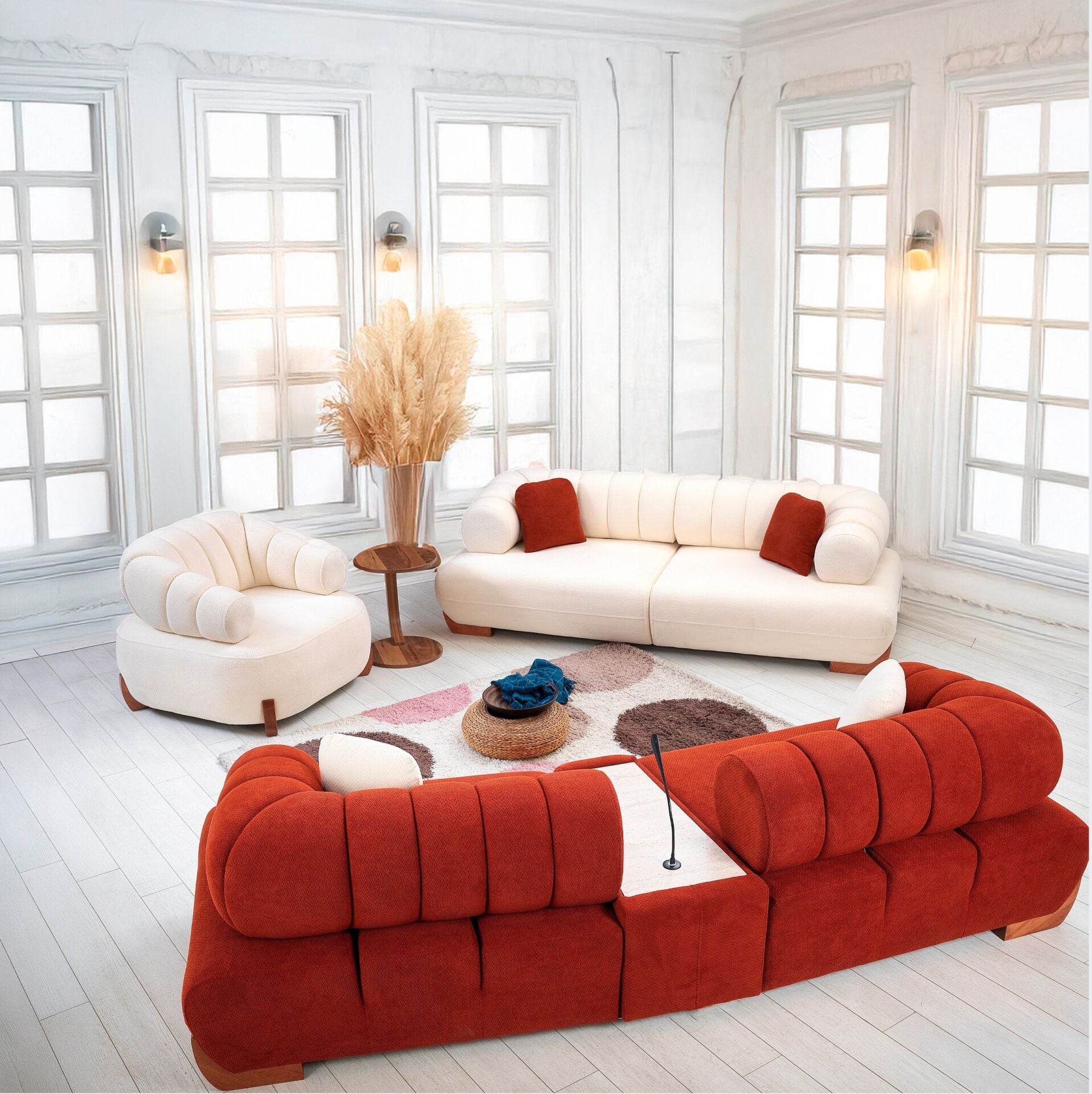 Gondol Sofa Set EF142
