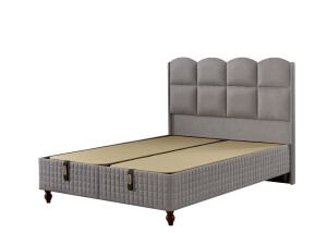 Retro 150x200 Çift Kişilik Baza ve Başlık Seti EY3204