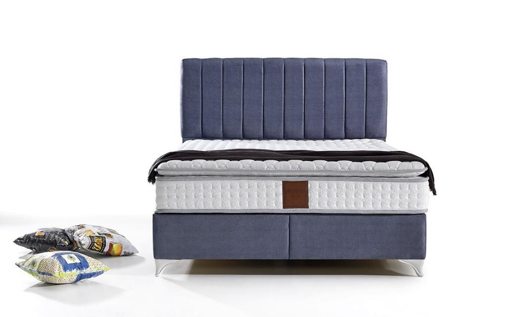 MD Focus 180x200 Double Mattress, Divan Base, Headboard Set GM117