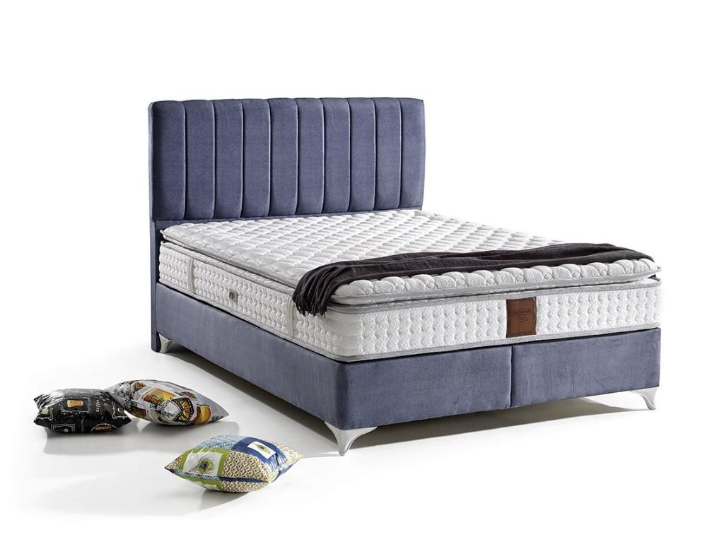 MD Focus 180x200 Double Mattress, Divan Base, Headboard Set GM117