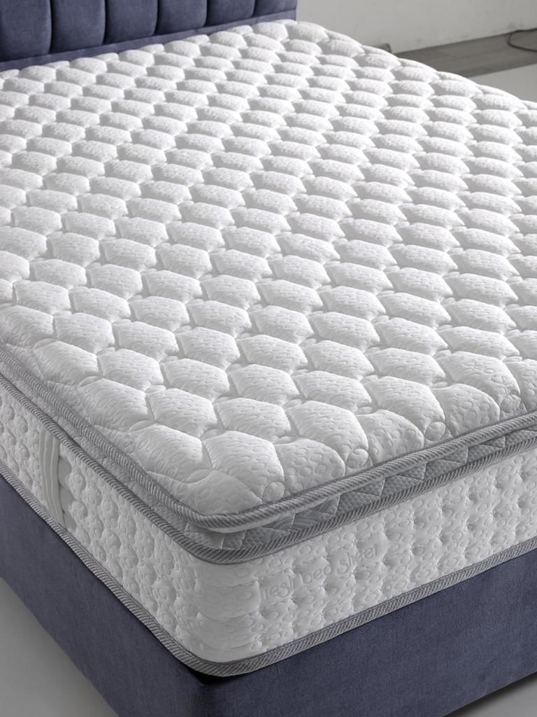 MD Focus 180x200 Double Mattress, Divan Base, Headboard Set GM117