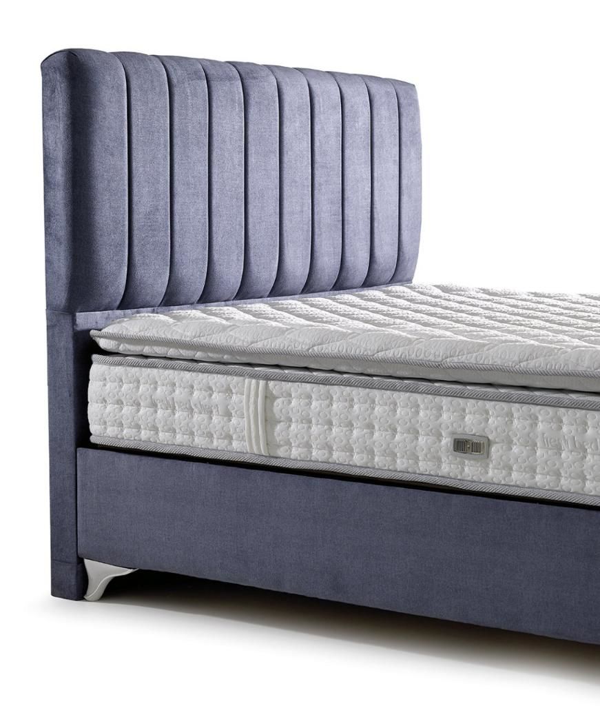 MD Focus 180x200 Double Mattress, Divan Base, Headboard Set GM117