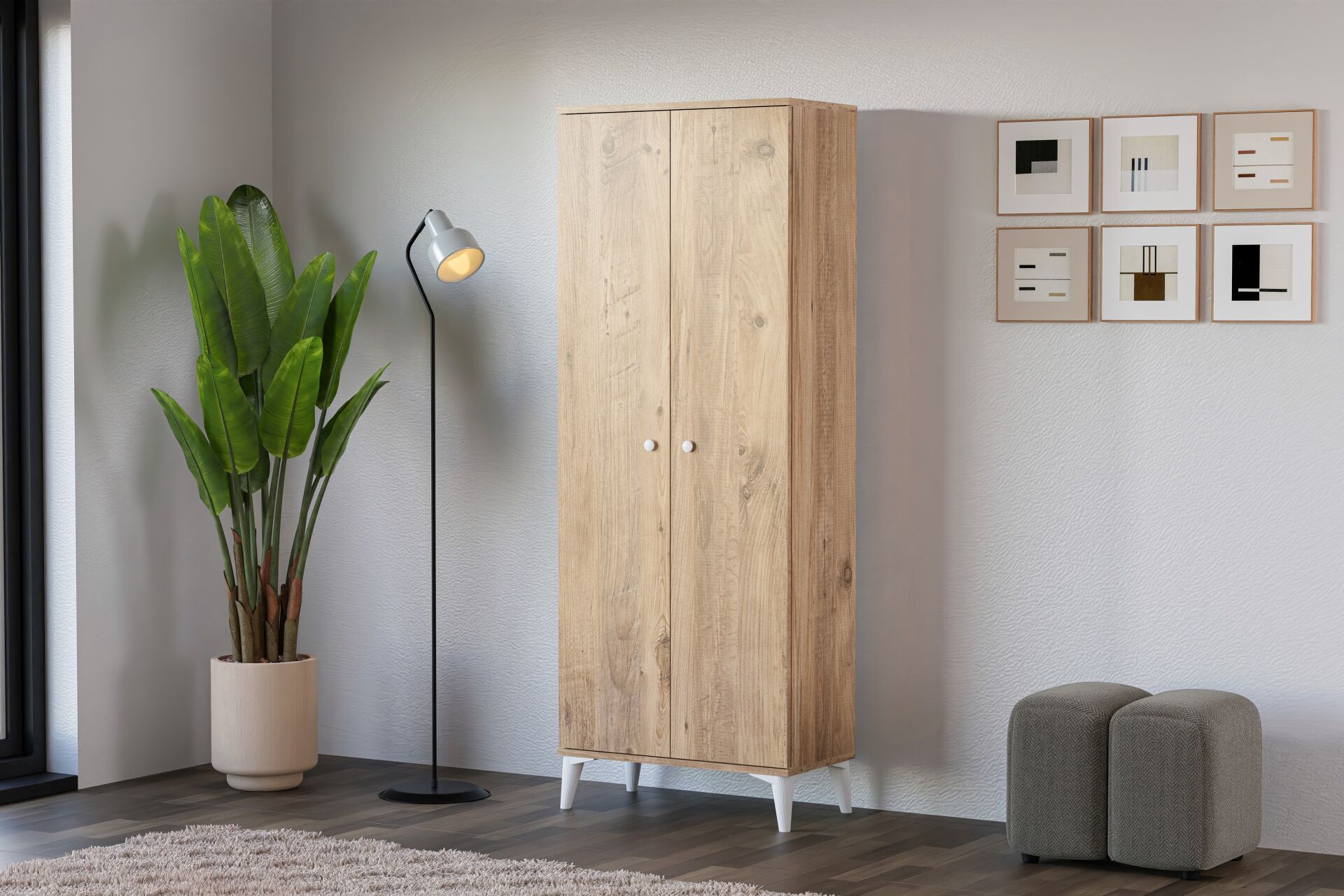 Atlantik Çam Çok Amaçlı Dolap TN0496