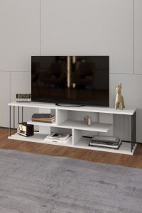 MD Gzd TV Ünitesi Beyaz 140 cm