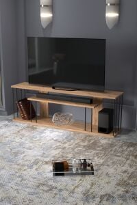 MD Gzd Plus TV Ünitesi Kahverengi Çam