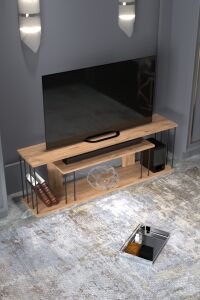MD Gzd Plus TV Ünitesi Kahverengi Çam