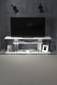 MD Gzd Plus TV Ünitesi Beyaz 140 cm