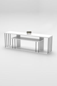 MD Gzd Plus TV Ünitesi Beyaz 140 cm