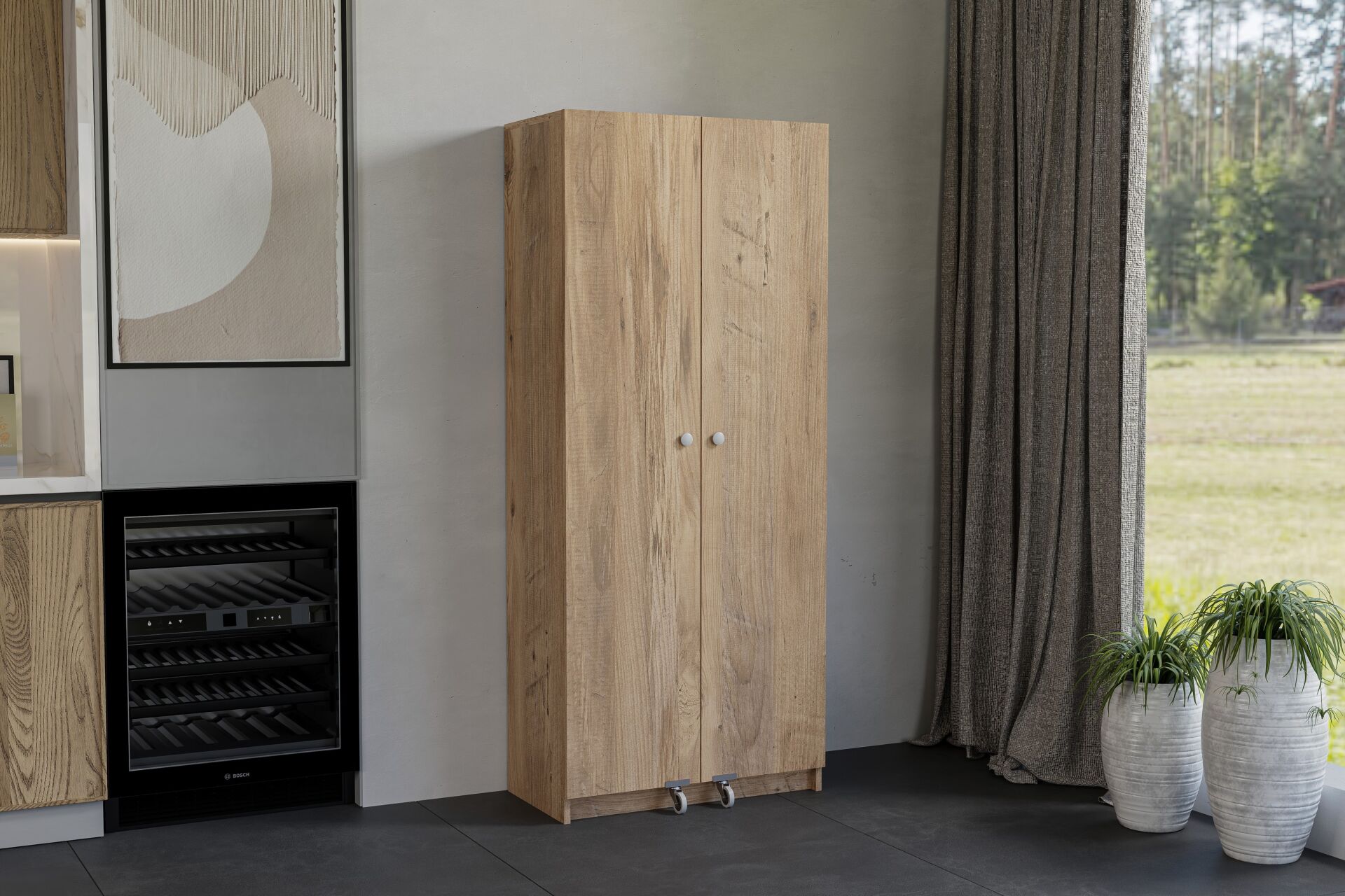 Jumbo Atlantik Çam Kiler Dolabı TN0499