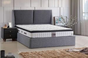 Oscar 180x200 Çift Kişilik Yatak, Baza, Başlık Seti CP1014